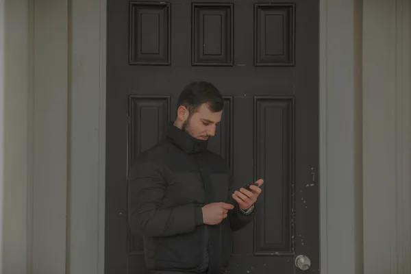 하나카드 ARS 메뉴를 휴대폰으로 선택하는 화면