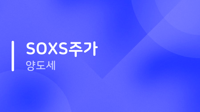 SOXS주가 양도세
