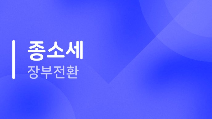 종소세 장부전환